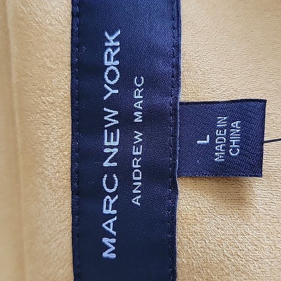 Faux Suede three quarter length coat - Picture 5 of 5